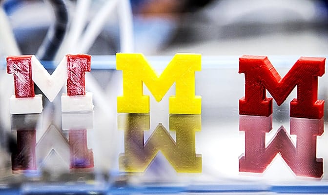 Images of 3d printed block M's