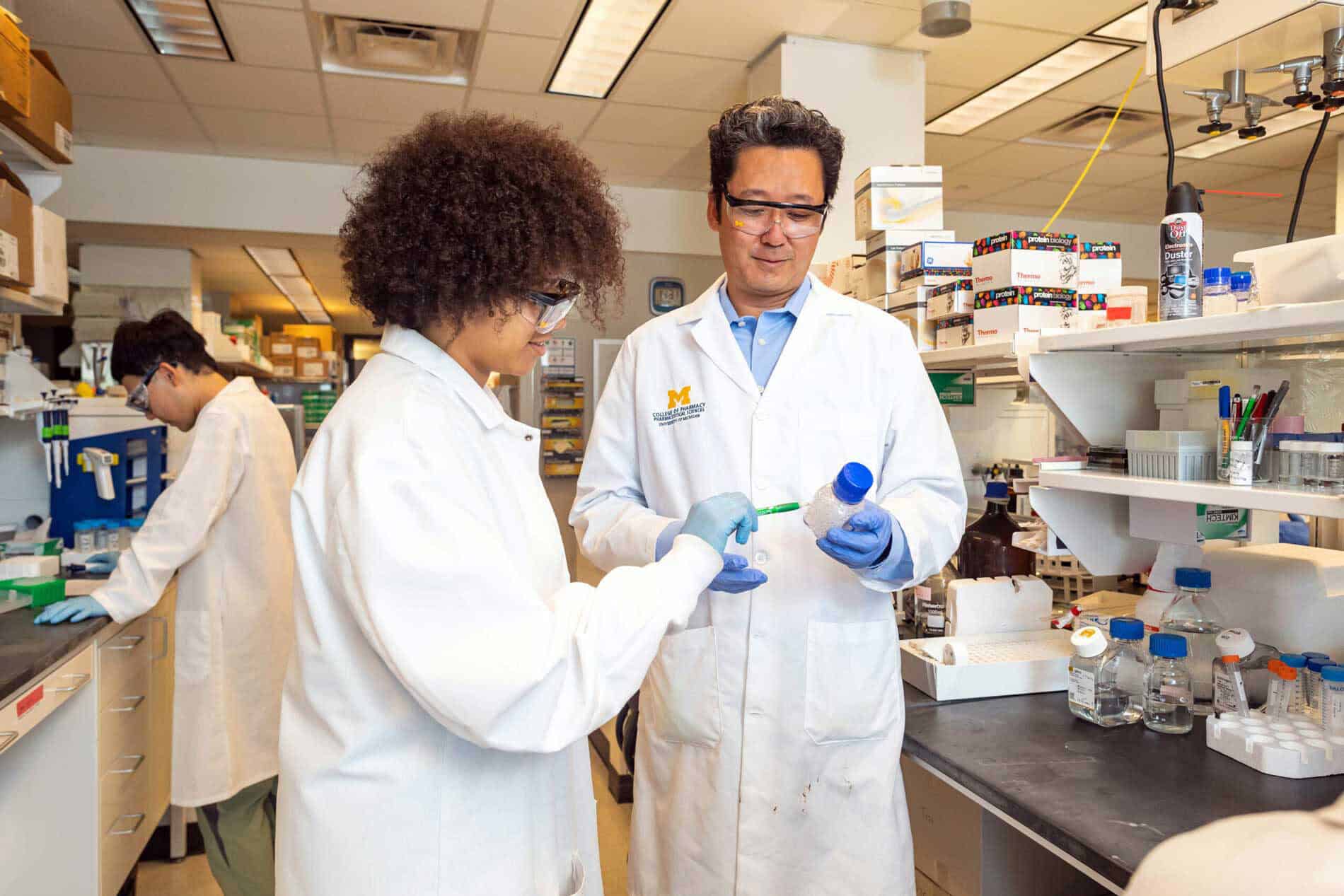 James Moon in the Moon Lab. Image courtesy: James Moon.